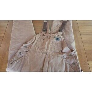Old Mill Men's Tan Overalls Size Medium